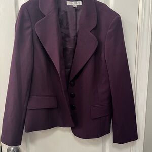 Jones Studio Deep Purple Women's Blazer